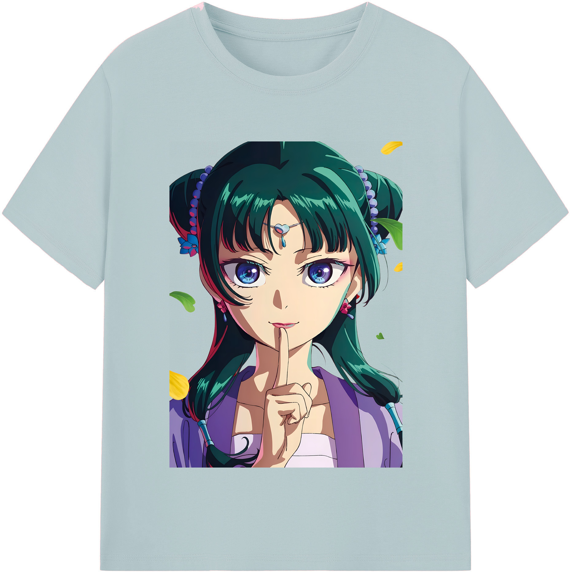 （画像用） 薬屋のひとりごと The Apothecary Diaries 綿100％半袖Tシャツ（フロントプリント）